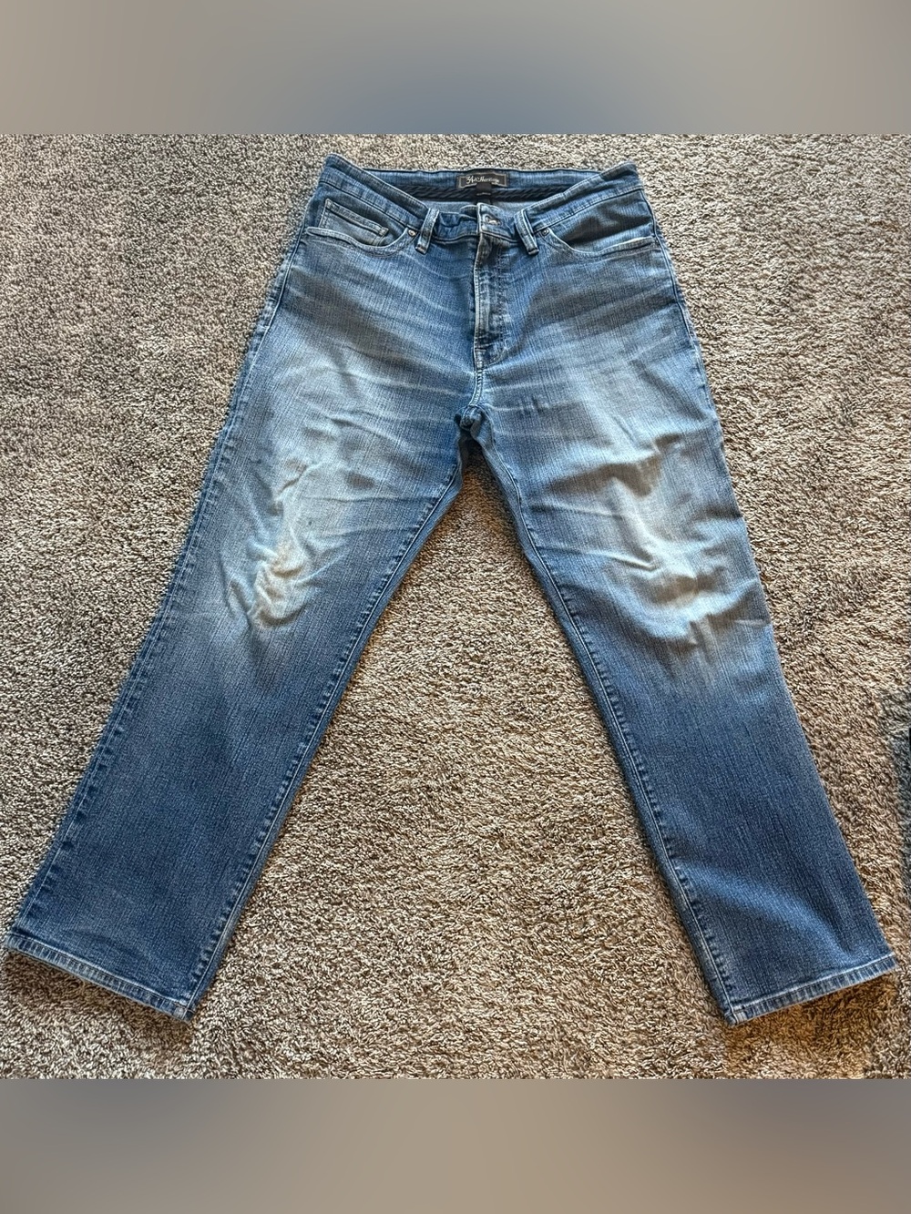 Heritage Men's Light Blue Straight Jeans